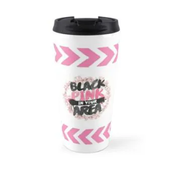 Black Pink Insulated Tumbler v2 Holographic — Exclusive Ver.
