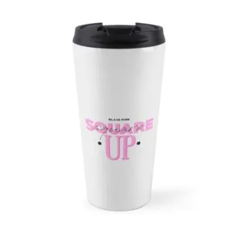 Black Pink Insulated Tumbler Travel Series — Red Casual Ver.