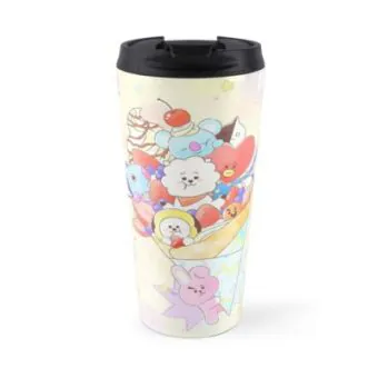كوب حافظ Bt21 — إصدار 4 إصدار "BT21" — Bt21 Black Edition