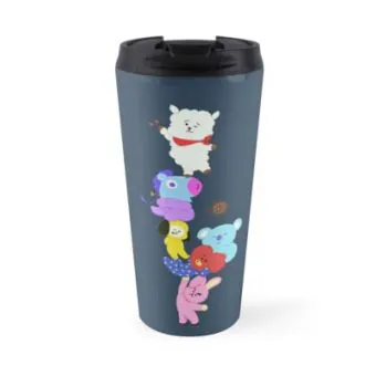 كوب حافظ Bt21 — إصدار 4 إصدار "BT21" — Bt21 Black Edition
