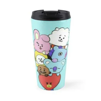 كوب حافظ Bt21 — إصدار 4 إصدار "BT21" — Bt21 Black Edition