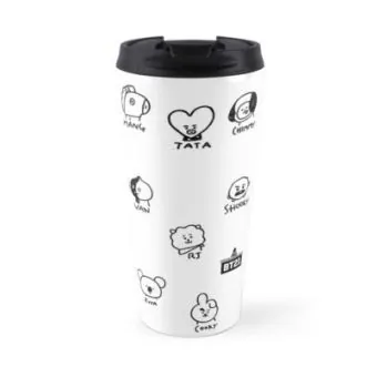 كوب حافظ Bt21 — إصدار 4 إصدار "BT21" — Bt21 Black Edition