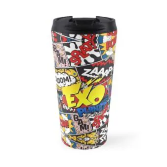 كوب حافظ Exo — إصدار 4 إصدار "EXO" — Exo Black Edition
