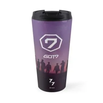 كوب حافظ Got7 — إصدار 1 إصدار "كوب حافظة Got7" — Got7 White Edition