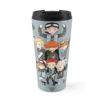 Monsta X Insulated Tumbler v4 MONSTA — Silver Edition