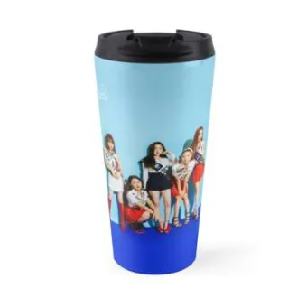 Red Velvet Insulated Tumbler Minimal — Silver Collectible Ver.