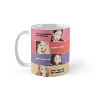 مج كيبوب Black Pink — إصدار "Classic Emblem" — Black Pink Black Edition