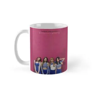 Black Pink K pop Mug Gradient — Navy Deluxe Ver.