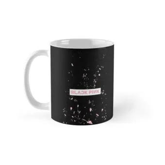 كوب معزول Black Pink — إصدار "Minimal Logo" — Black Pink Black Edition
