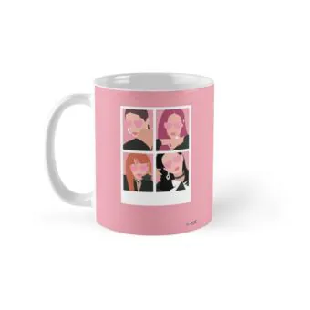 مج كيبوب Black Pink — إصدار "Stencil" — Black Pink Black Edition