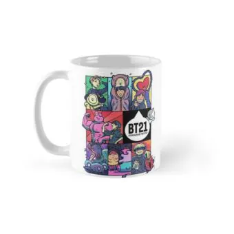 كوب معزول Bt21 — إصدار "BT21" — Bt21 Black Edition