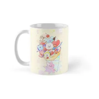Bt21 Travel Mug — Beige Collectible Ver.