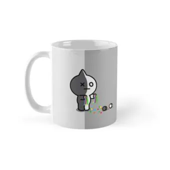 كوب معزول Bt21 — إصدار "BT21" — Bt21 Black Edition