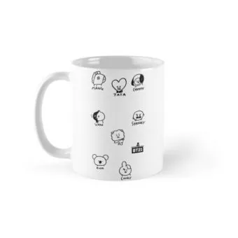 Bt21 Travel Mug — Red Retro Ver.