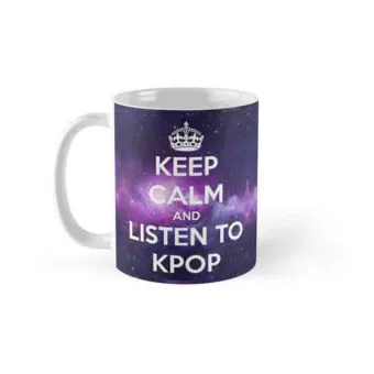 Kpop Insulated Cup Stencil — Navy Deluxe Ver.