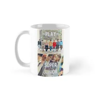 Super Junior Travel Mug — Green Casual Ver.