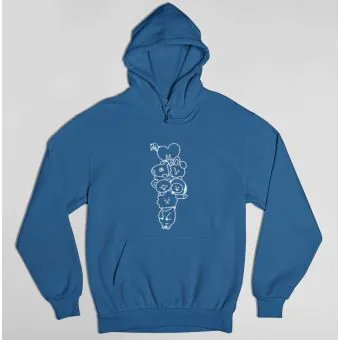 Bt21 Zip Hoodie — Green Premium Ver.