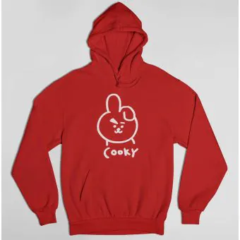 هودي Bt21 — إصدار "BT21" — Bt21 Black Hoodie