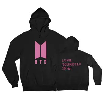 هودي Bts — إصدار "BTS" — Bts Black Hoodie