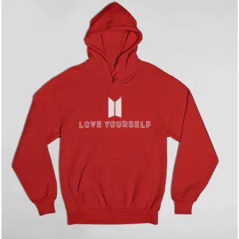 Bts Pullover Hoodie — Blue Exclusive Ver.
