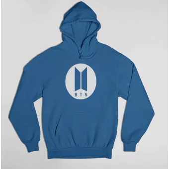 Bts Oversized Hoodie — Silver Stylish Ver.