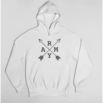 هودي بولوفر Bts — إصدار "BTS" — Bts Black Hoodie