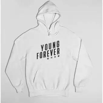 هودي أوفرسايز Bts — إصدار "BTS" — Bts Black Hoodie