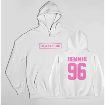 Black Pink Hoodie JENNIE — Silver Limited Ver.