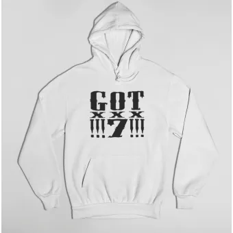 هودي أوفرسايز Got7 — إصدار "GOT7" — Got7 Oversized Ver.