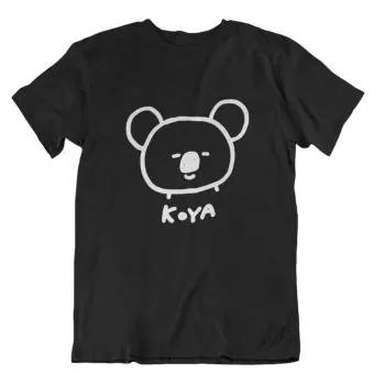 Bt21 Oversized Tee — White Retro Ver.