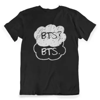 Bts Graphic Tee — Red Classic Ver.