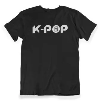 تيشيرت بطباعة Kpop — إصدار "pop" — Kpop Limited Edition