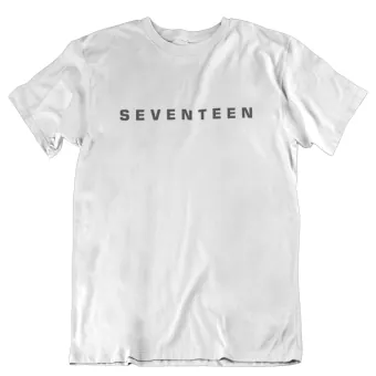 Seventeen K pop T shirt — Red Edition