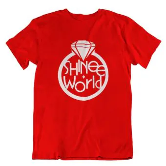 تيشيرت بطباعة Shinee — إصدار "Shinee" — Shinee Limited Edition