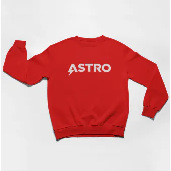 Astro K pop Sweatshirt Signature — Navy Exclusive Ver.