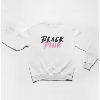 سويتشرت يونيسكس Black Pink — إصدار "Signature" — Black Pink Limited Edition
