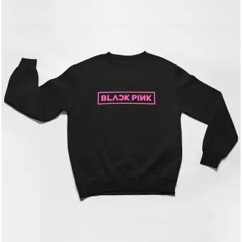 Black Pink Unisex Sweatshirt Signature — Classic Ver.
