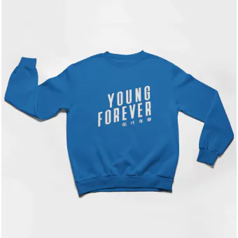 Bts Unisex Sweatshirt — Green Retro Ver.