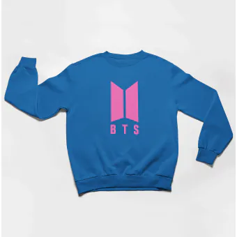 Bts K pop Sweatshirt — White Premium Ver.