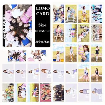 Twice Photocard Set Concert Mood — Purple Limited Ver.