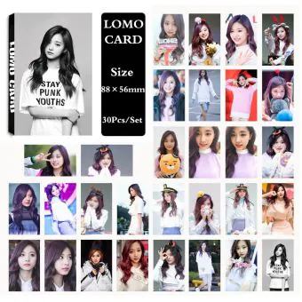Twice Photocard Set Display Ready — Black Deluxe Ver.