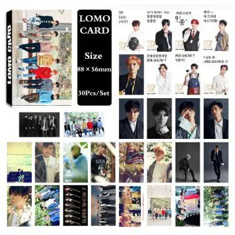 Super Junior Photocard Set Daily Carry — Green Classic Ver.