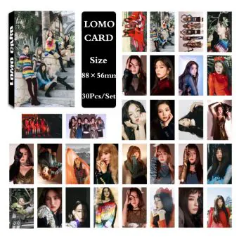 Red Velvet Photocard Set Concert Mood — Black Deluxe Ver.