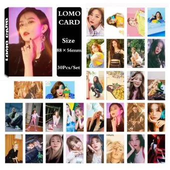 مجموعة فوتوكارد Red Velvet — لطقوس الحفلات — Red Velvet Transparent Ver.