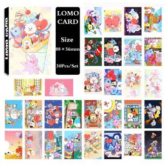 مجموعة فوتوكارد BT21 — إصدار "BT21" • اختيار رائع للهدايا — BT21 Lucky Draw
