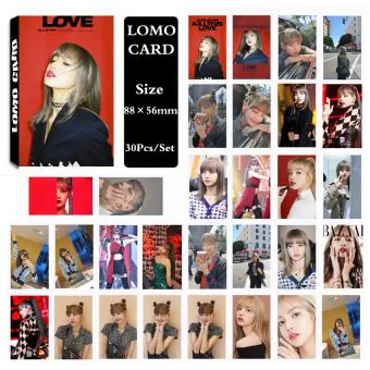 Black Pink Photocard Set Daily Carry — Beige Edition