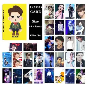 EXO Photocard Set Trading Pack — White Collectible Ver.