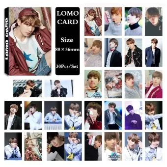 BTS Photocard Set Display Ready — Green Edition