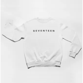 سويتشرت ياقة مستديرة Seventeen — إصدار "Signature" — Seventeen Oversized Ver.