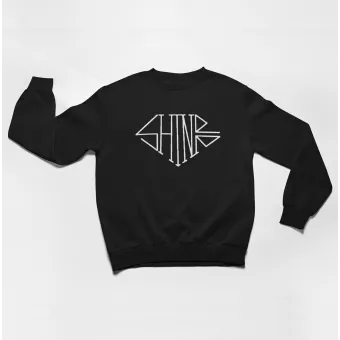 Shinee Crewneck Sweatshirt Signature — Purple Casual Ver.